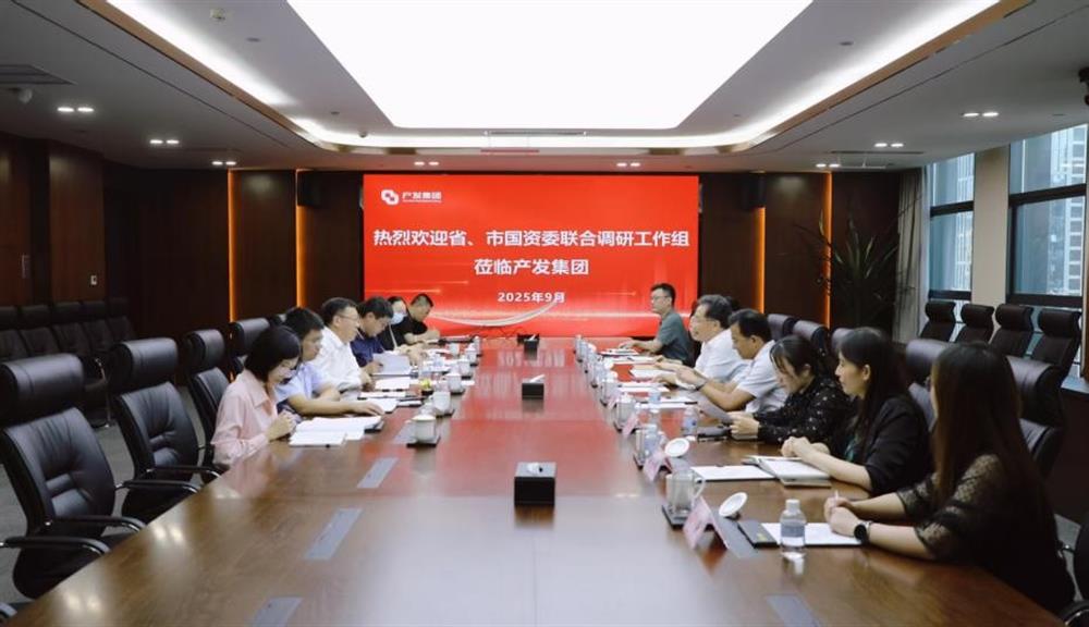省、市國(guó)資委 聯(lián)合調(diào)研工作組到產(chǎn)發(fā)集團(tuán)調(diào)研指導(dǎo)工作
